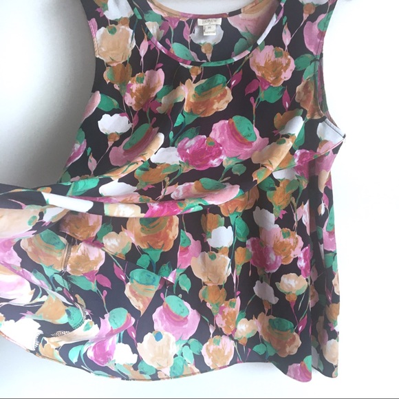 J. Crew Factory Floral Tank Top - Picture 3 of 6